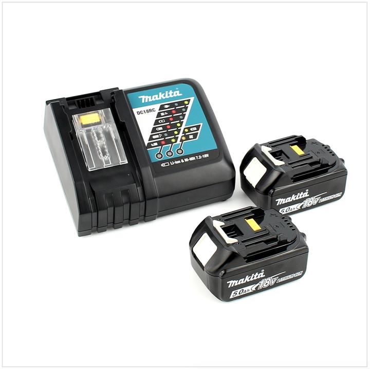 Image du produit Makita DTD 154 RTJ 18 V Li-Ion Visseuse à chocs sans fil avec boîtier MakPac + 2x Batteries BL1850 5