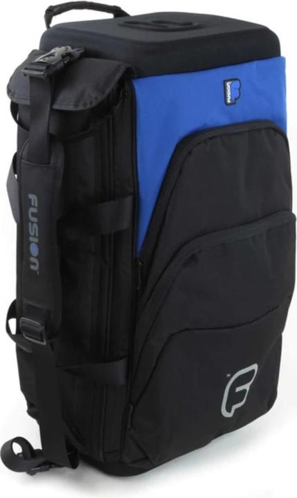 Immagine prodotto Fusion UB-04-B Borsa tripla per tromba Urban - Blu/Nero (Trombetta, Flugelhorn, Cornetto)