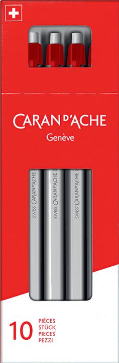 Produktbild Caran d'Ache Kugelschreiber 825 (Rot, 10 x)