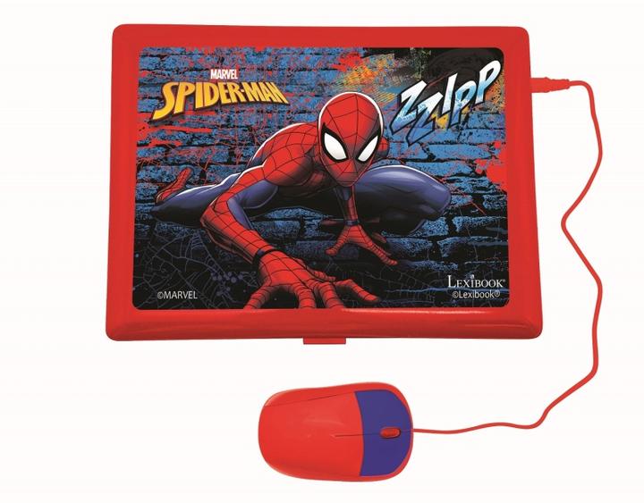 Produktbild Lexibook Spider-Man Lerncomputer - zweisprachiges pädagogisches Laptop - 124 Aktivitäten Italienisch/Englisch (Englisch, Italienisch)