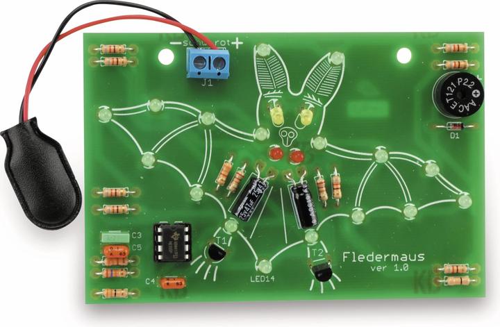 Produktbild Pollin Electronic Bausatz Piepsende Fledermaus
