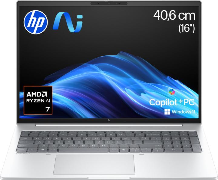 HP EliteBook 8 G1a AMD Ryzen AI 7 350 40,64cm 16Zoll WUXGA 64GB 1TB/SSD W11P SmartBuy 3J Gar (DE) (16", 1000 GB, 64 GB, DE, AMD Ryzen AI 7 350)