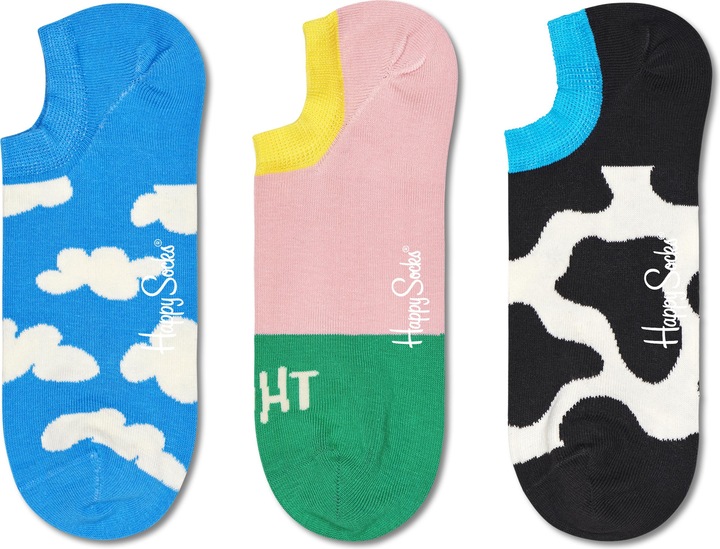Actual product image Happy Socks Summer Day No Show (pack of 3, 36 - 40)