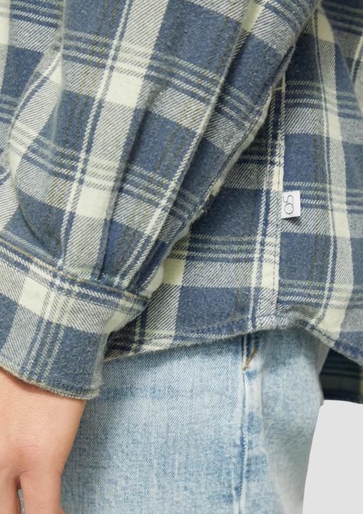 Produktbild S.Oliver Hemd Regular Fit: Gewaschenes Flanell-Hemd mit Karo-Muster (S)