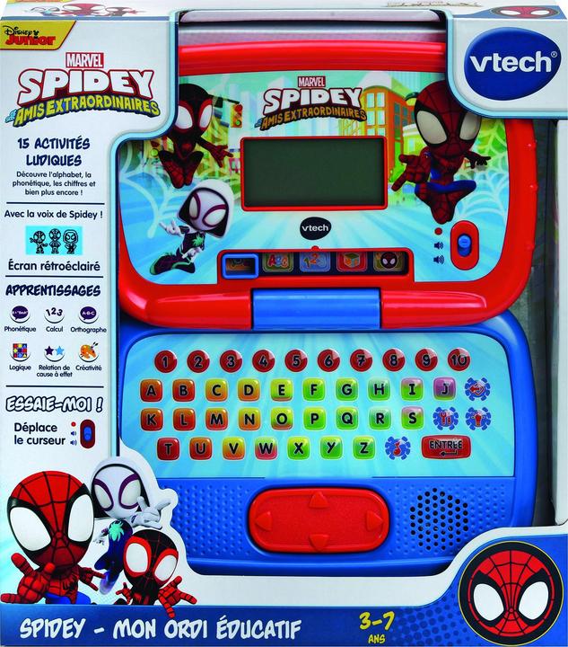 Immagine prodotto VTech Spidey - Mon ordi éducatif (Francese, 3 - 7 anni)
