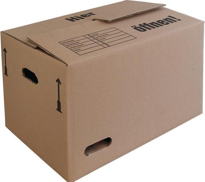Produktbild Transpak Umzugskarton Wellpappe (44 x 34 x 47.5 cm)