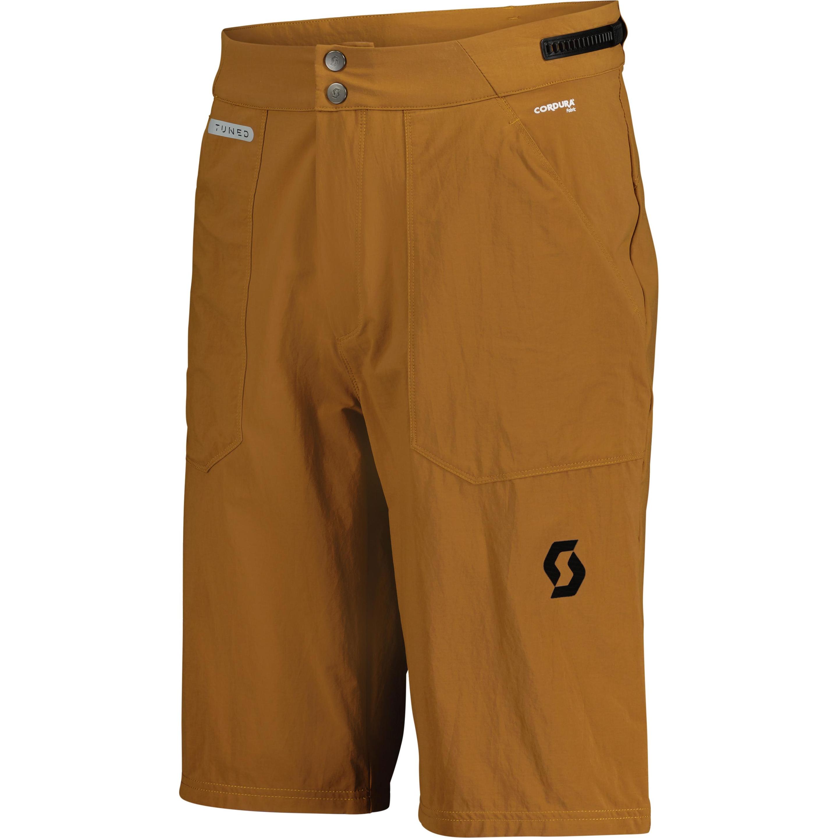 Scott Sports, Herren, Velohosen, Shorts Trail Tuned (M), Braun, M