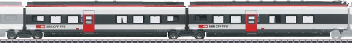 Actual product image Märklin 43462 H0 Supplementary set 2 for SBB Giruno D(B9) 2nd class and E(B8) 2nd class (Track H0)