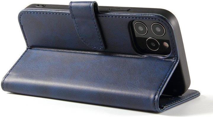 Produktbild Hurtel Magnet Case elegant case case cover with a flap and stand function Poco M4 Pro 5G blue (Xiaomi Poco M4 Pro 5G)