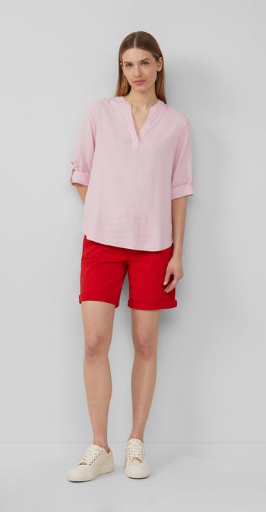 Image du produit S.Oliver Bluse Leinenmix-Bluse mit Turn-up (34)