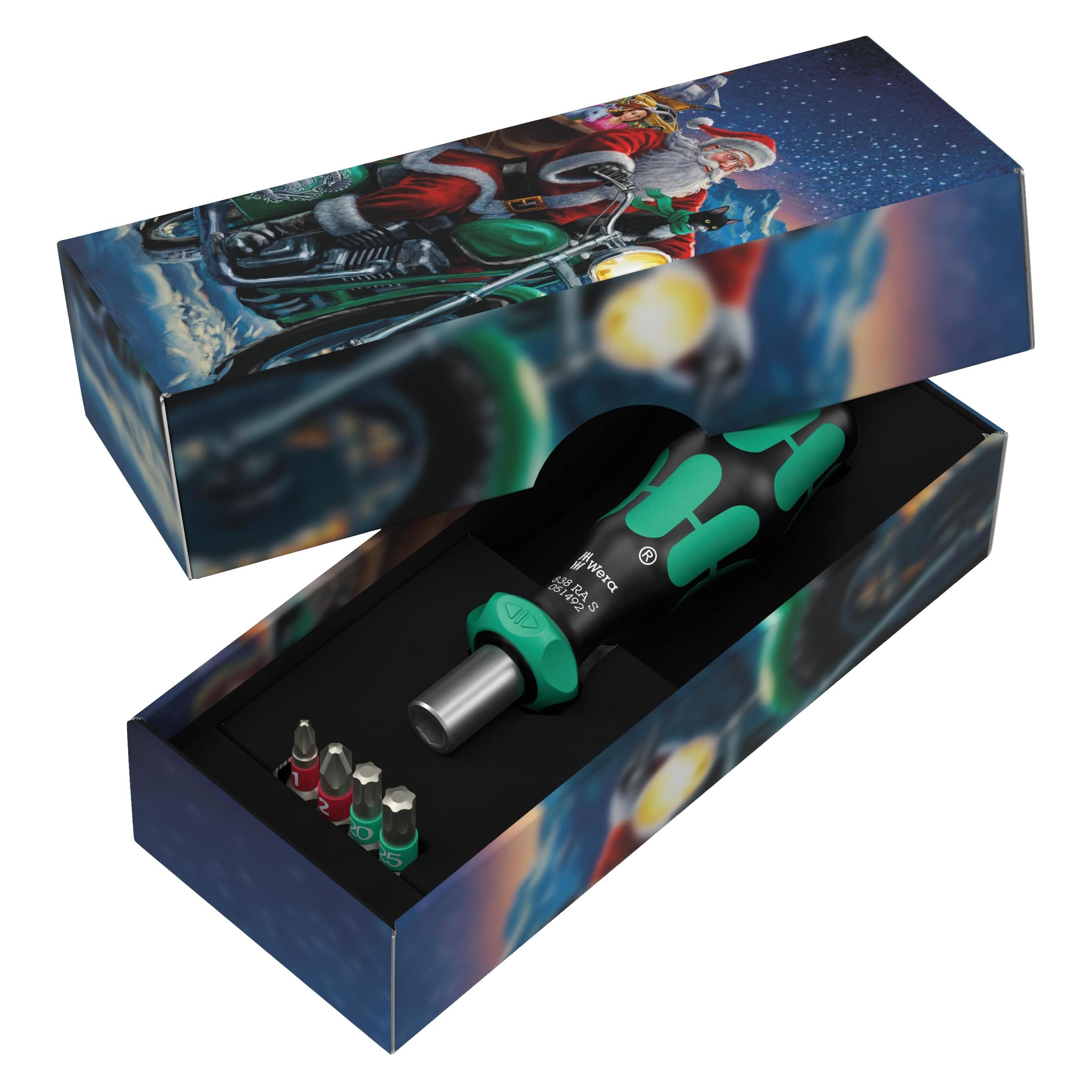 Wera, Bits, 838 Ra S/4 Christmas 2025 (Cross Phillips Ph)