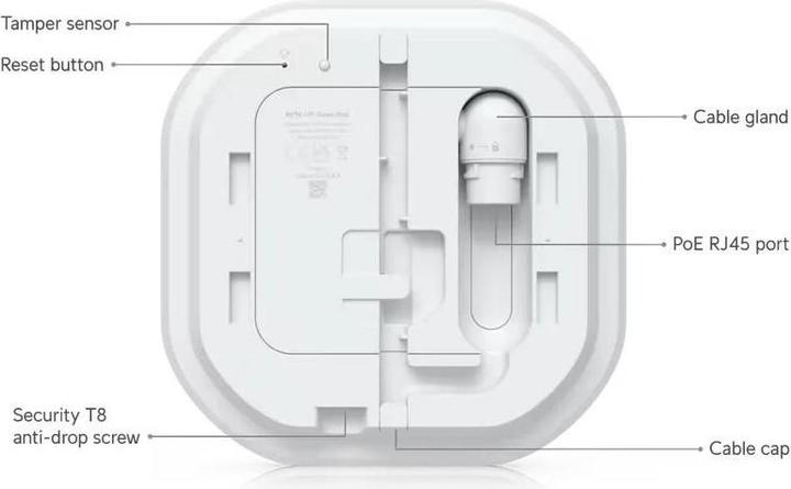 Actual product image Ubiquiti All-weather siren delivering