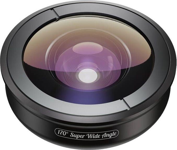 Actual product image Apexel Mobile lens APL-HB170SW 170° Super wide angle lens