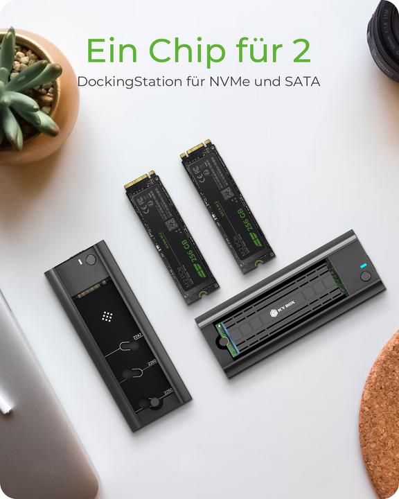 Produktbild Icy Box IB-180MC-C31 (M.2 2242, M.2 2260, M.2 2280)