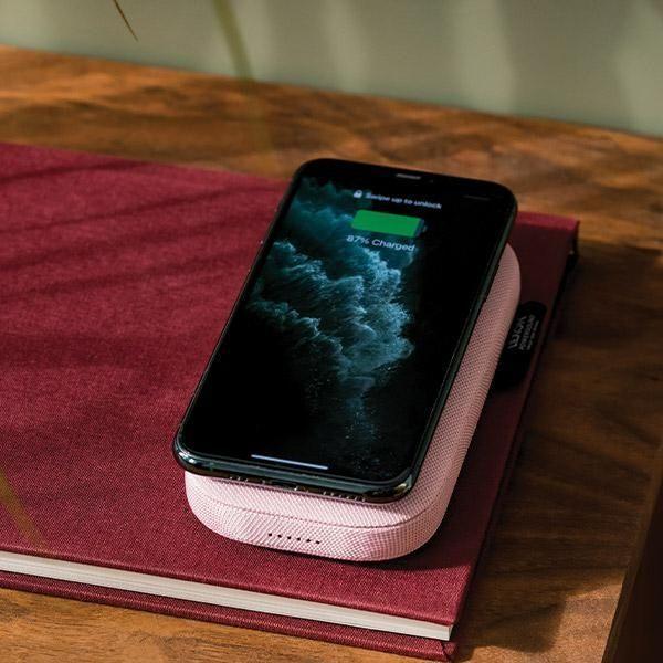 Image du produit Lexon Powersound Powerbank indukcyjny 5000 mAh z głośnikiem bluetooth różowy/pink LA128P (5000 mAh)