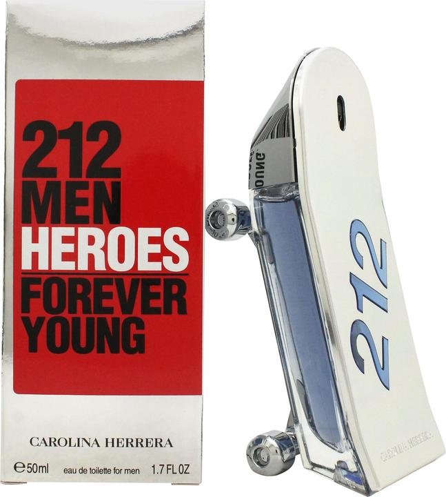 Actual product image Carolina Herrera 212 Men Heroes (Eau de toilette, 50 ml)
