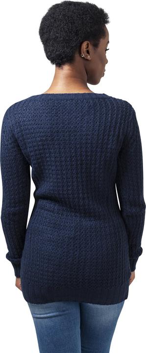 Produktbild Urban Classics Ladies Long Wideneck Sweater (XL)