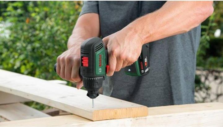 Actual product image Bosch Home & Garden Cordless drill AdvancedDrill 18V-80 QuickSnap, 2x battery PBA 18V 2.5Ah (Rechargeable battery operated)