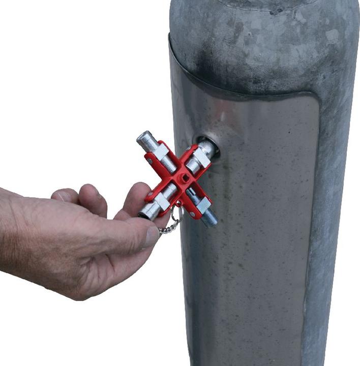 Produktbild S+B Schaltschrankschlüssel SuBMaster 9 in 1