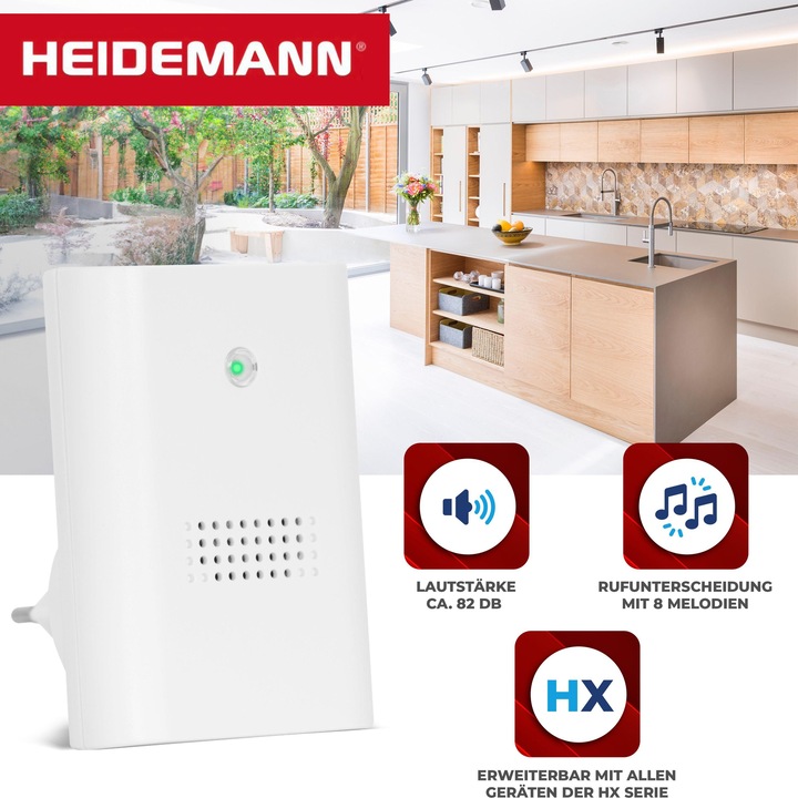 Produktbild Heidemann Funkempfänger HX Plug-In (Kabellos)