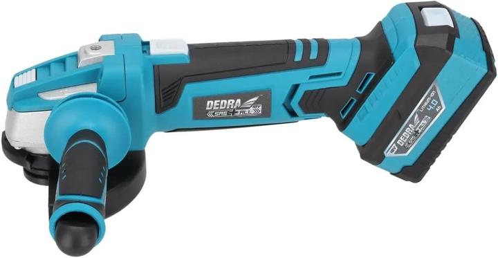 Actual product image Dedra Tool set in a housing SAS+ALL DED7030A06, angle grinder, two 4Ah batteries, charger (125 mm)