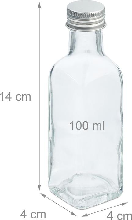 Image du produit Relaxdays Mini bouteilles (24 pcs, 0.10 l)