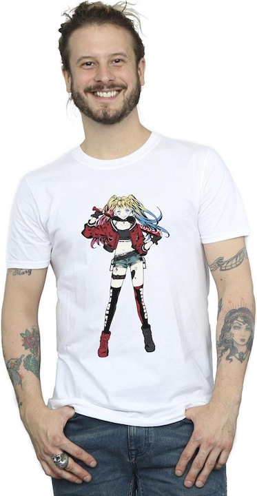 Immagine prodotto Harley Quinn Standing Pose Maglietta Uomo (S)