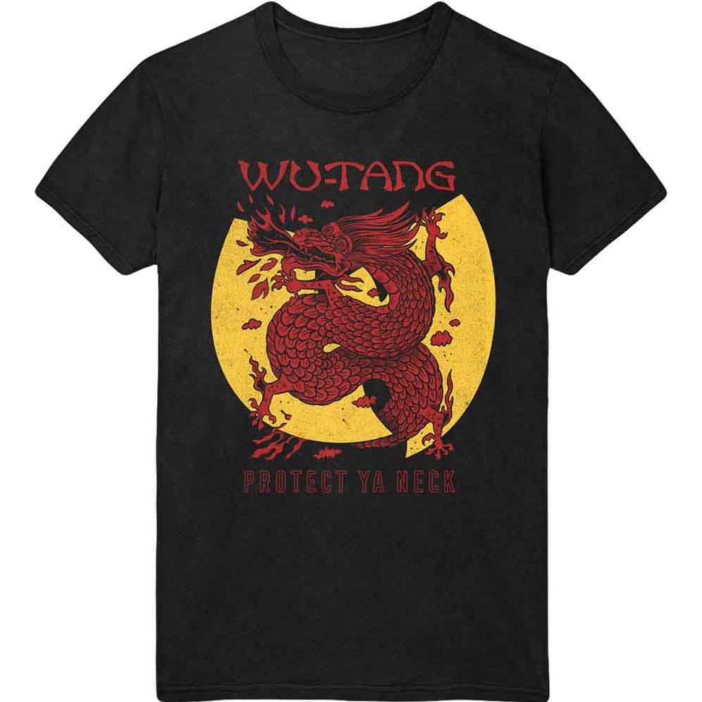 Wu Tang Clan, Uomini, Maglietta, Inferno, Nero, (L)