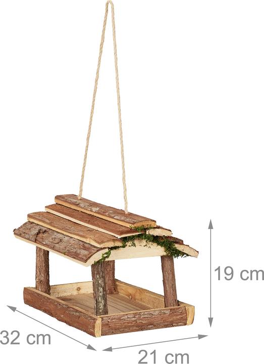 Produktbild Relaxdays Vogelfutterhaus