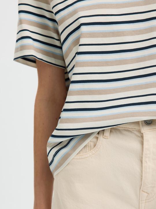 Immagine prodotto Selected Slfessential Ss Striped Boxy Tee Noos (L)