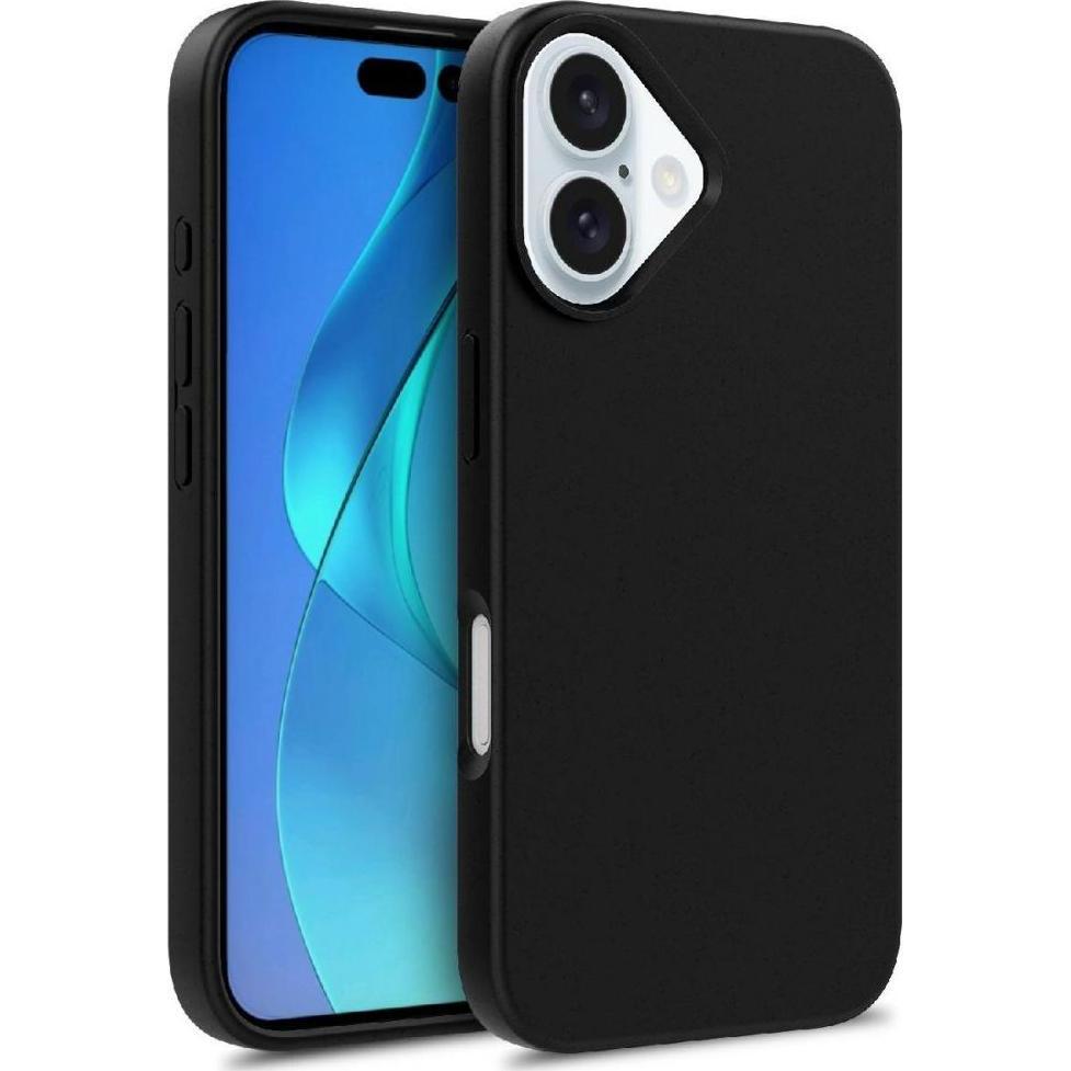 Hurtel Multiple Color Wheat Case for iPhone 16 Pro - black (Apple iPhone 16 Pro), Smartphone Hülle, Schwarz