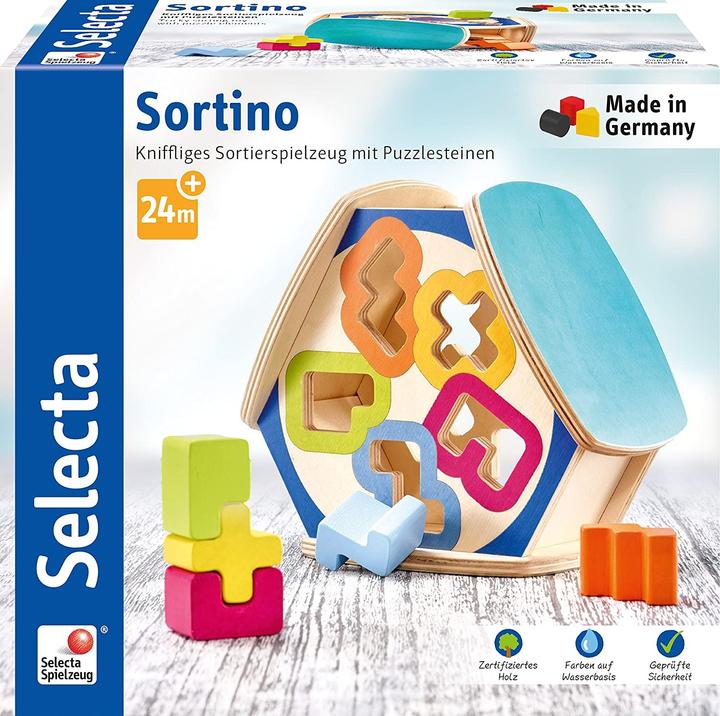 Actual product image Selecta Spielzeug Sorting Box Sortino 16cm **