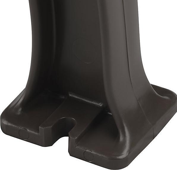 Immagine prodotto Blome Panchina per parco in plastica, con 9 doghe, larghezza 1200 mm, simil-legno.
