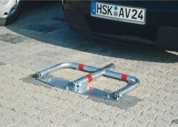 Productafbeelding kaiserkraft Stalen parkeerbeugel, inklapbaar