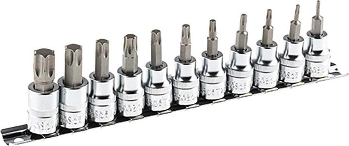 Actual product image RS PRO 11 piece Torx(R) 3/8in sq drive bit set