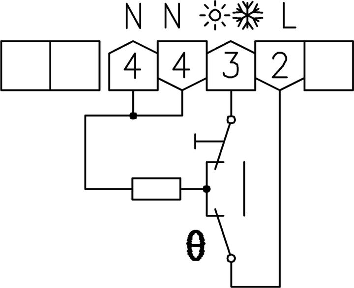 Actual product image ALRE Room temperature controller