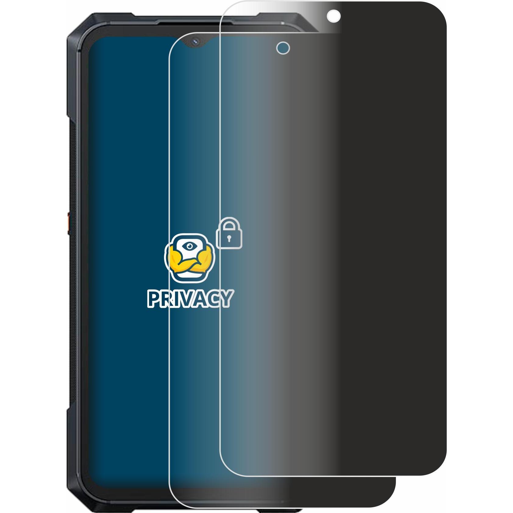 Thumbnail - BROTECT Sichtschutzfolie Anti-Spy Privacy Folie Blaulicht-Schutz (2 Stück, Cubot King Kong), Smartphone Schutzfolie, Bla...