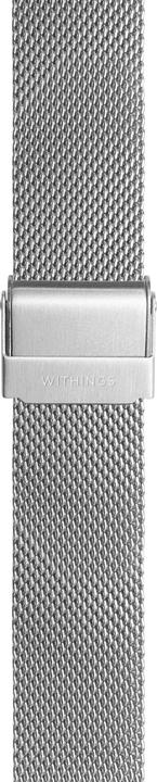 Actual product image Withings Mesh loop bracelet (18 mm, Steel)
