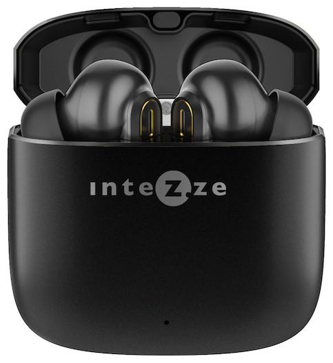 Produktbild Intezze CLIQ In-ear Bluetooth Handsfree Headphones with Charging Case Black (Kabellos)