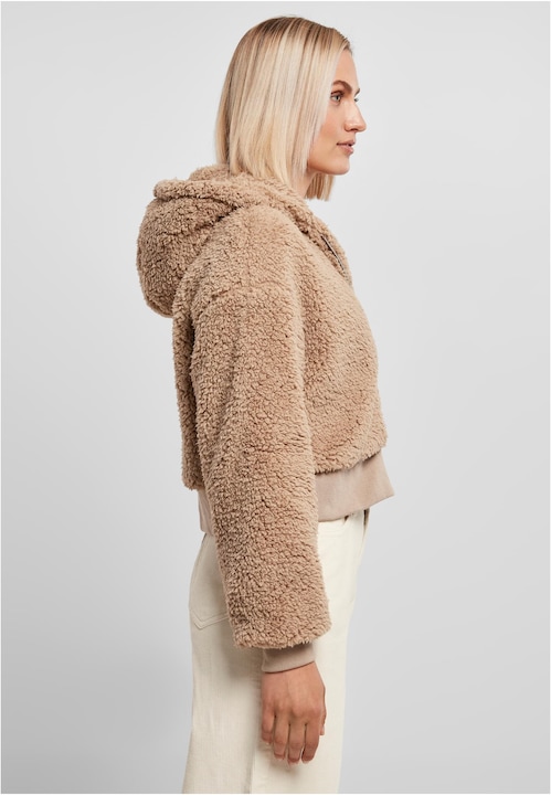 Produktbild Urban Classics Ladies Short Oversized Sherpa Jacket (XXL)