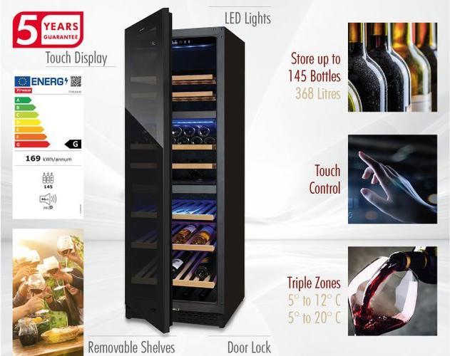 Actual product image Trisa 368L Triple Zone