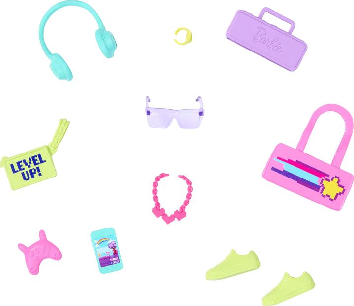 Actual product image Barbie Fashions range of accessories