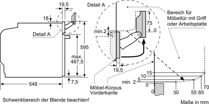 Produktbild Siemens Backofen HS736G1B2 Einbau Dampfbackofen