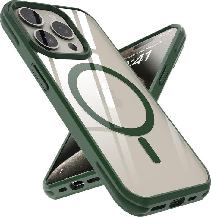 Image du produit Cadorabo Coque pour Apple iPhone 15 PRO MAX compatible MagSafe (Apple iPhone 15 Pro Max)