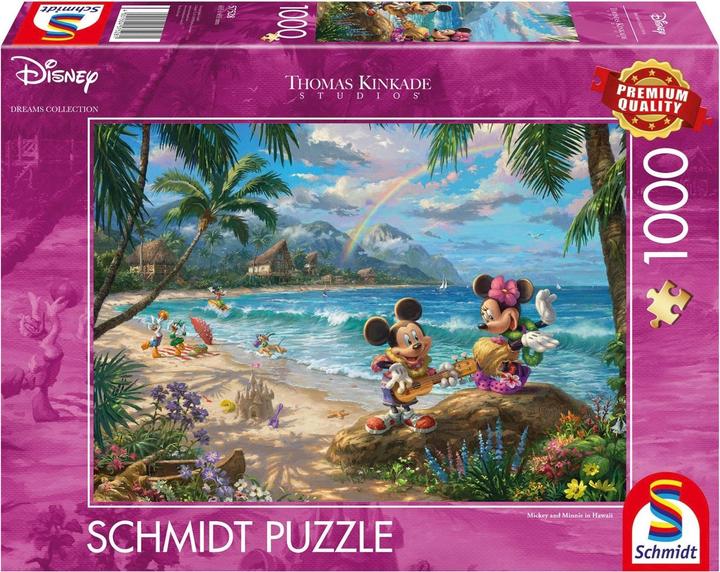 Schmidt Spiele Disney Mickey & Minnie in Hawaii (1000 Teile)