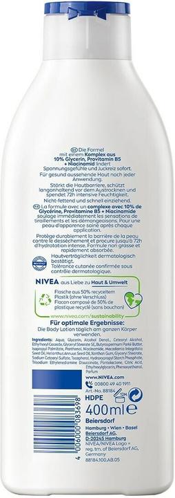 Actual product image NIVEA Repair & Care Body Lotion (Body cream, 400 ml)