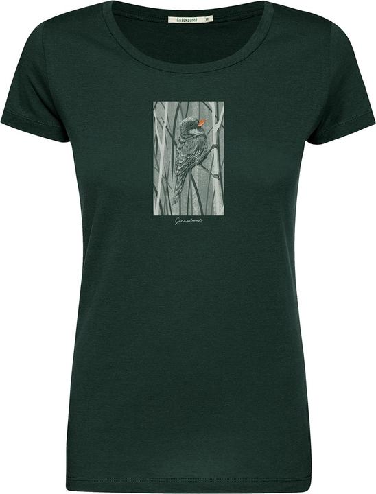 Actual product image Greenbomb T-Shirt Animal Sparrow Grass (L)