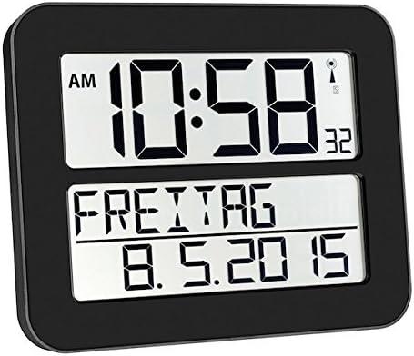 TFA Funkwanduhr TimeLine Max 60.4512 Funk-Wanduhren