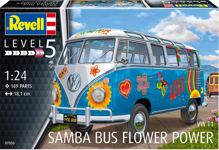 Produktbild Revell VW T1 Samba Flower Power