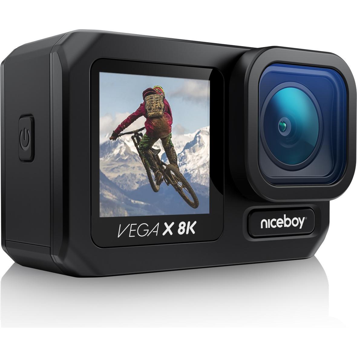 Thumbnail - Niceboy Vega X 8K (WLAN), Action Cam, Schwarz